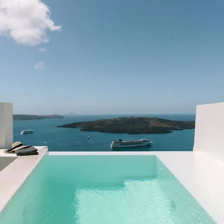 Luxury Grand Santorini 3 Bedrooms Unforgettable Caldera Sea Views Villa Fira (Santorini)